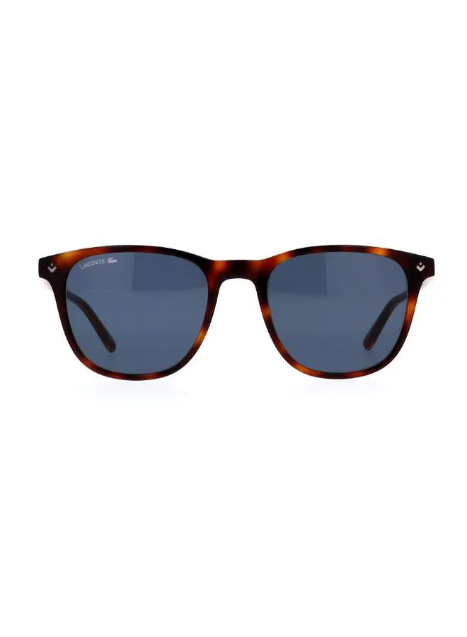 LACOSTE Men's Full Rimmed Modified Square Frame Sunglasses - Lens Size: 51 mm