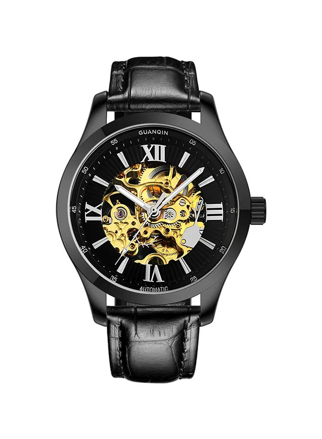 GUANQIN Men's Original  Fashion Hollow Mechanical Watch GJ1600802