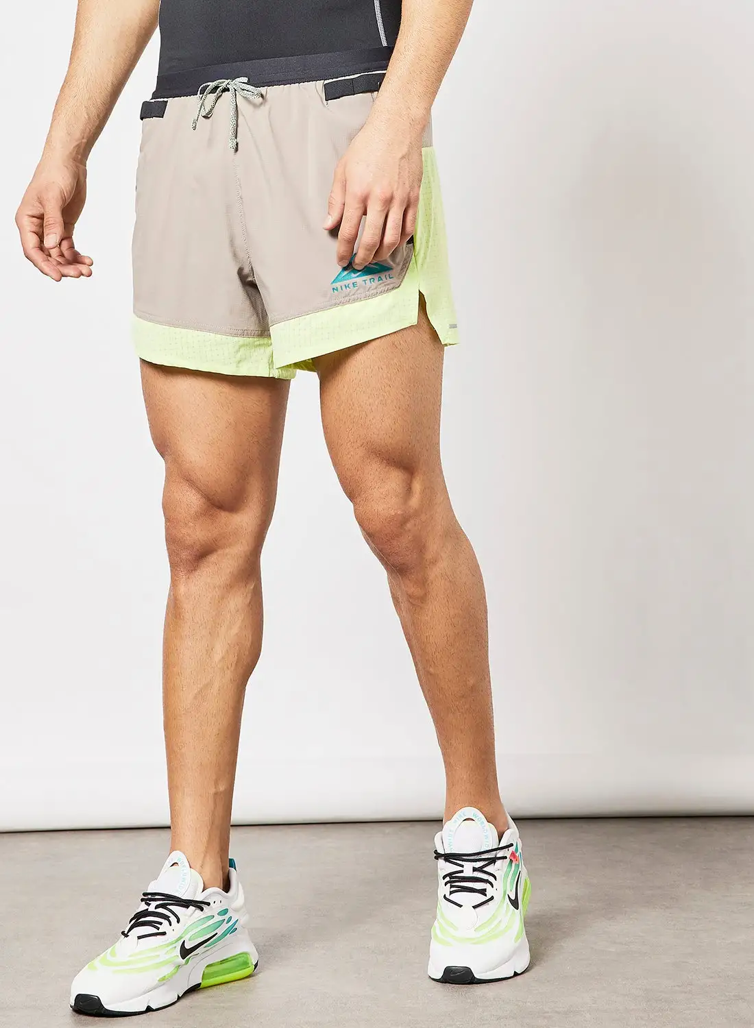 Nike Dri-FIT Flex Stride Trail Shorts Grey