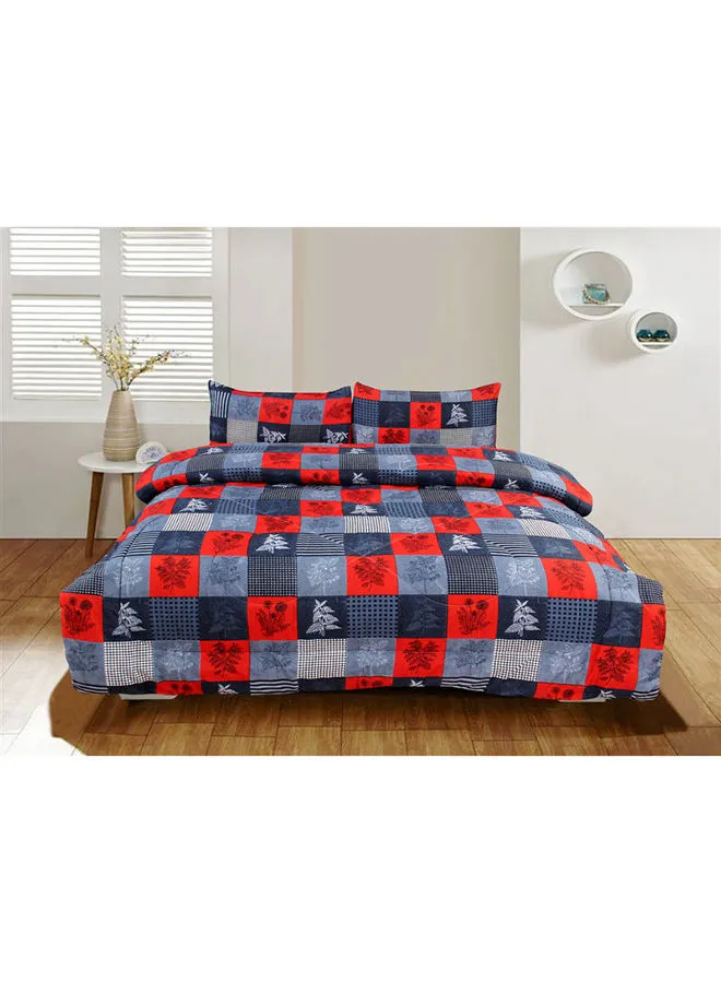 Hometown Comforter Set Bed Linen With Pillow Cover 50X75 Cm,Comforter 150X220 Cm- For Twin Size Mattress-100% Poyester Soft,Lightweight & Warm