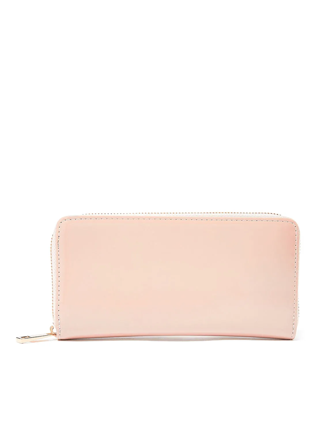 CARLO ROSSI Glossy Long Wallet Pink