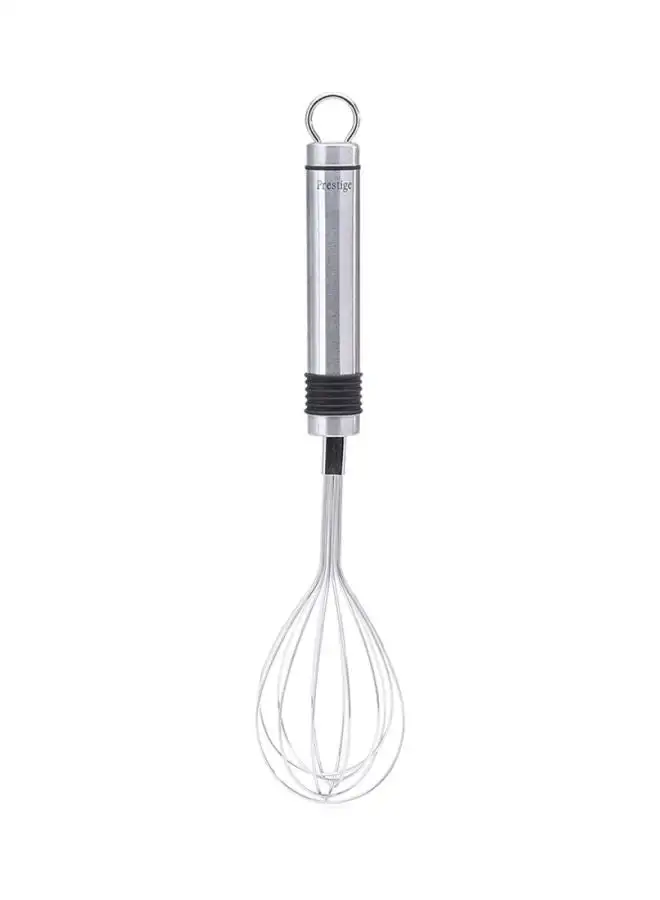 Prestige Eco Egg Whisk Stainless Steel With Rubbergrip Silver