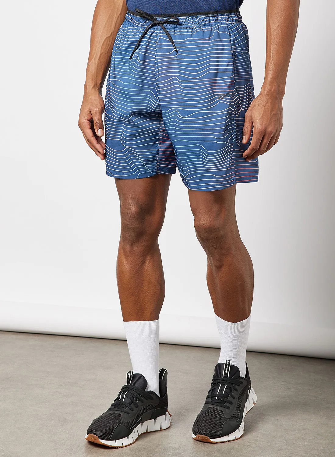 Reebok All-Over Print 2.0 Speed Shorts