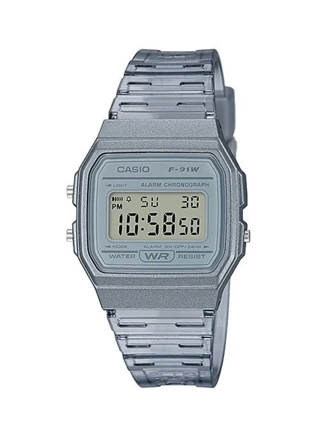 CASIO Resin Digital Wrist Watch F-91WS-8DF