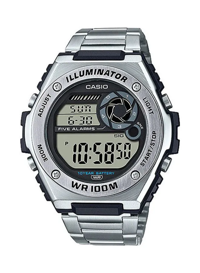 كاسيو ساعة رقمية راتينج MWD-100HD-1AVDF للرجال