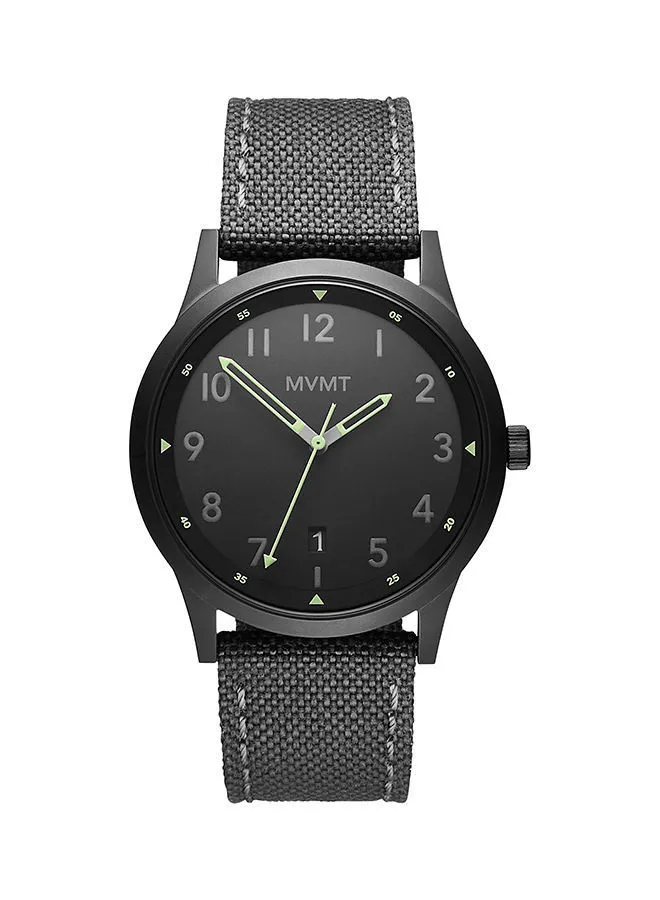 MVMT Men's Field  Black Dial Watch - 28000015-D