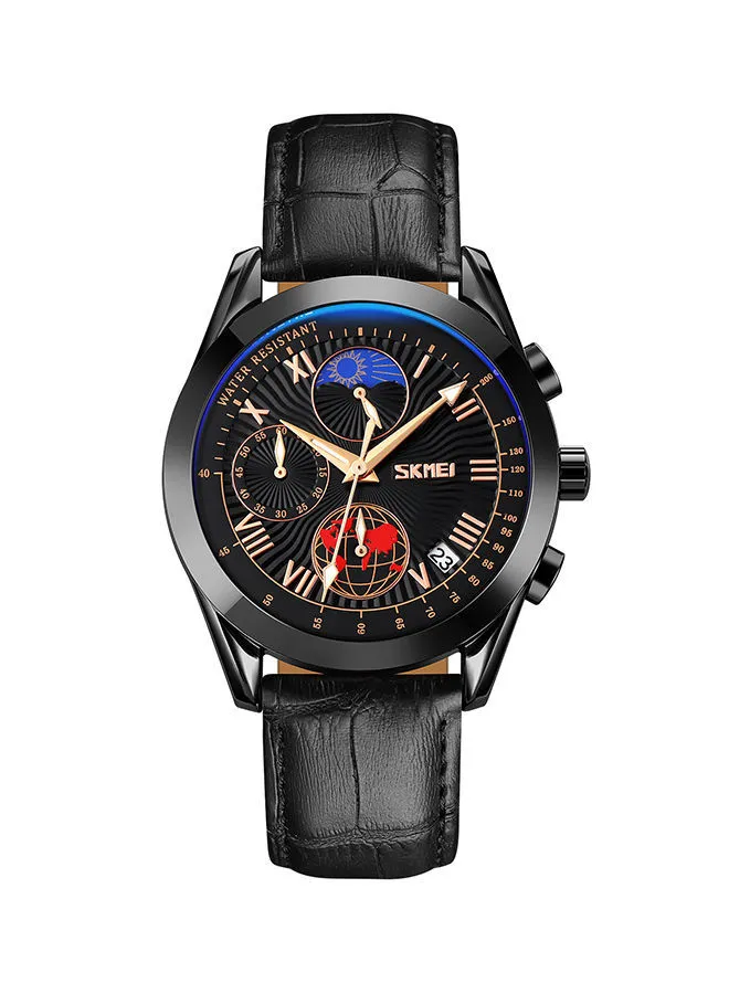 SKMEI Men's Fashion Clock's Top Brand Luxury Quartz  Waterproof Watch 9236