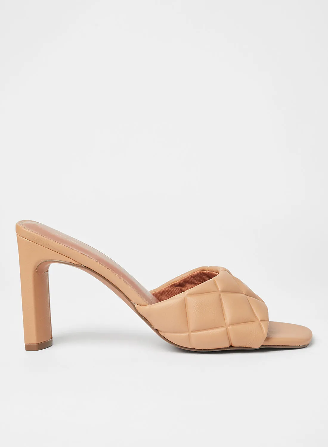 CALL IT SPRING Annalie Quilted Sandals Beige