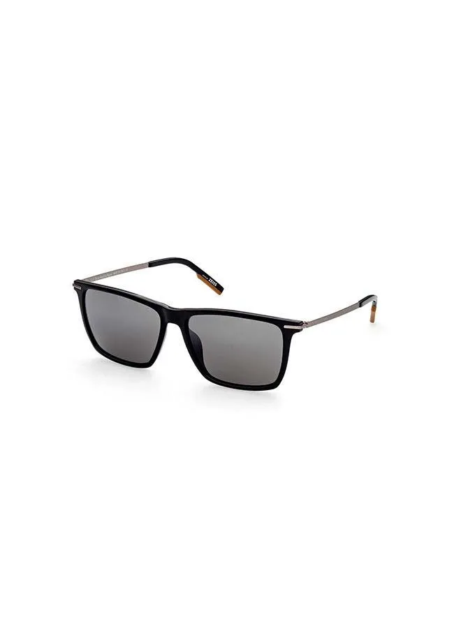 Ermenegildo Zegna Men's Rectangular Sunglasses EZ018401C59