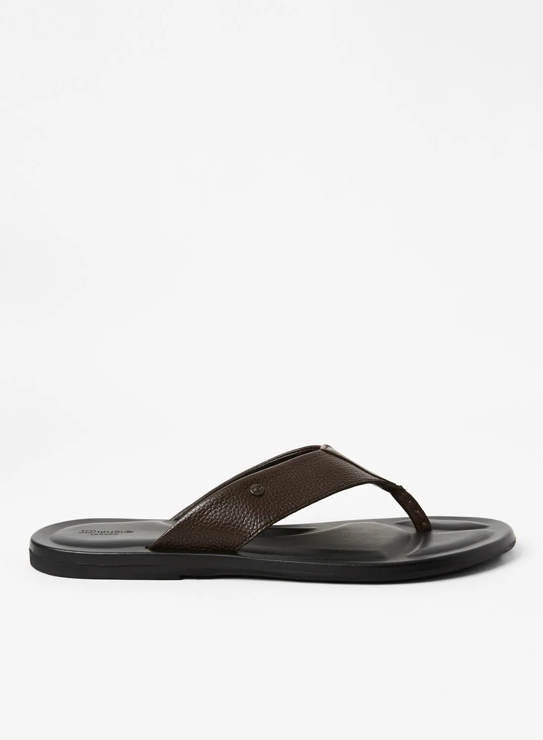 Dune LONDON Freds Leather Sandals Brown