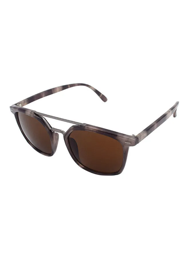 MADEYES Men's UV Protection Square Sunglasses - Lens Size: 58 mm