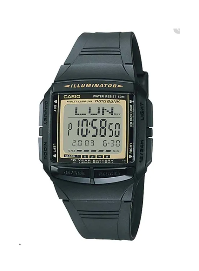 CASIO Men's Resin Digital Wrist Watch DB-36-9AVDF - 43 mm - Black