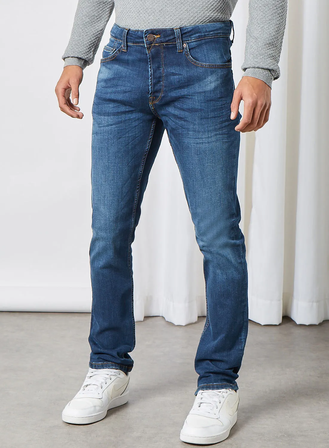 ONLY & SONS Regular Fit Jeans Medium Blue Denim