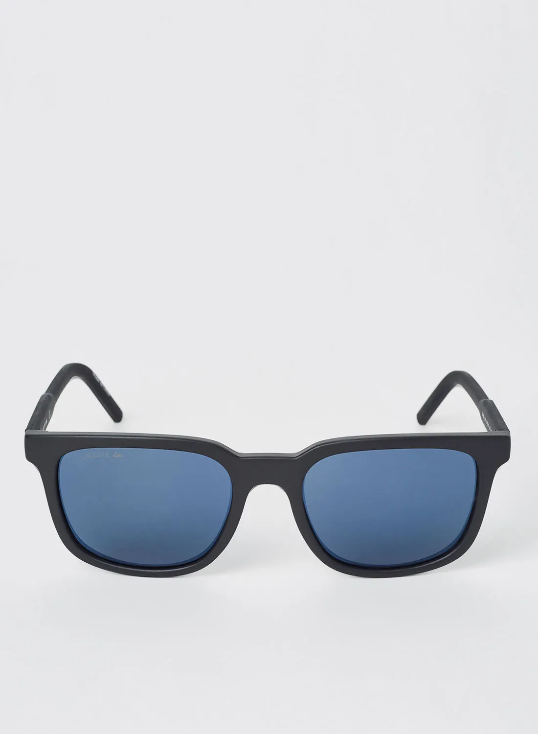 نظارات شمسية مستطيلة محقونة كاملة الحواف للرجال من لاكوست - مقاس العدسة: 54 مم