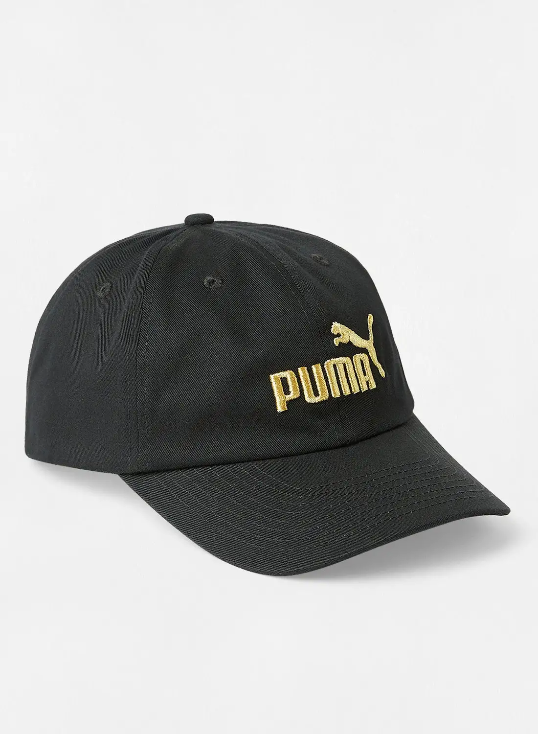 قبعة شعار بوما إي إس إس أسود