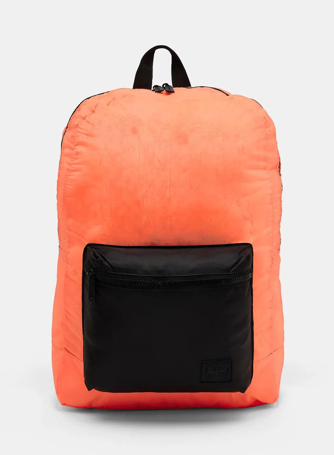 Herschel Packable Daypack Backpack 24.5 Litres Neon Orange/Black