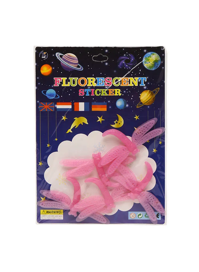 Dollar Plus Flouorescent Flying Insects multicolour