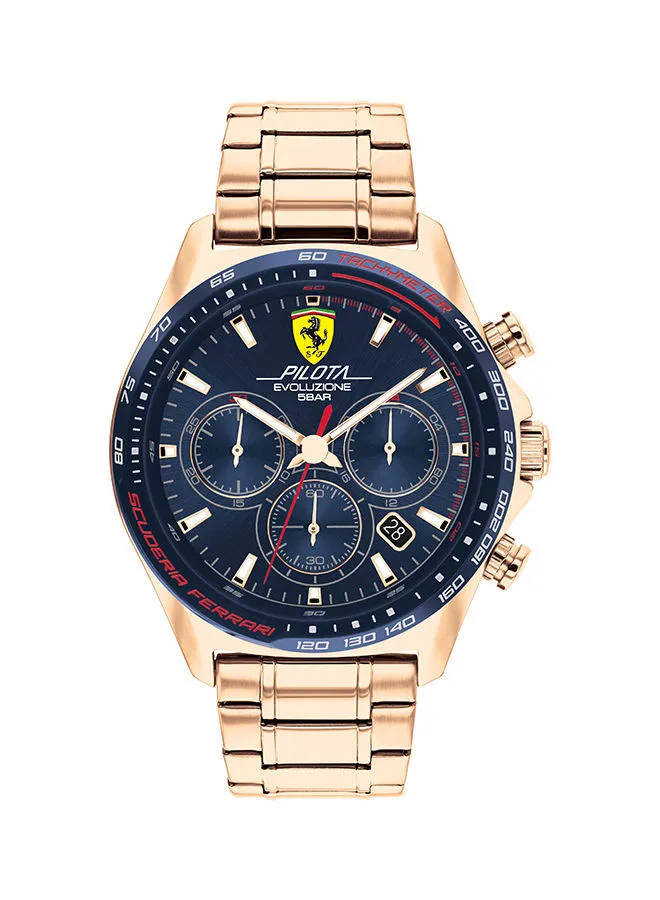 Scuderia Ferrari Men's Pilota Evo Blue Dial Watch 0830819