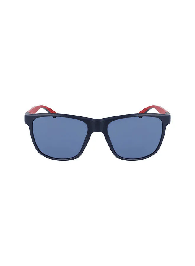 CALVIN KLEIN Men's Full-Rim TR90 Modified Rectangle Sunglasses - Lens Size: 55 mm