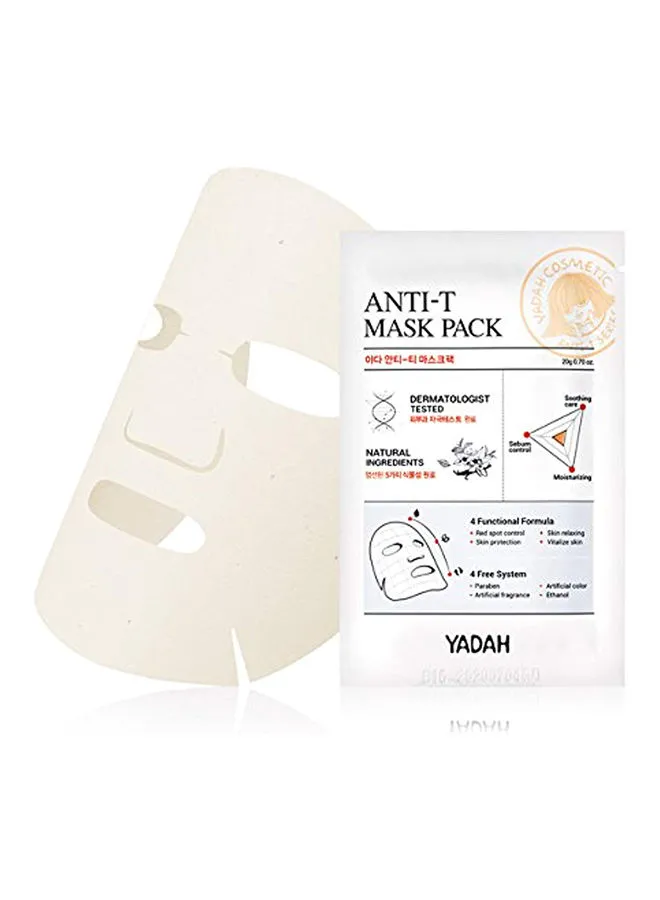 YADAH Anti-T Mask Pack Skin Care 5Piece Set
