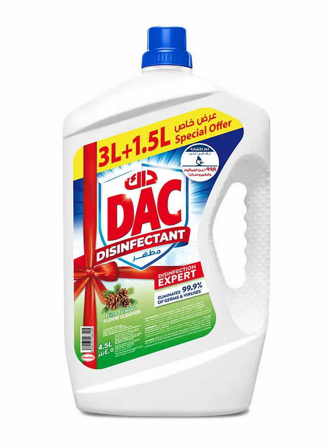 Dac Disinfectant With Total Protection Pine 4.5Liters