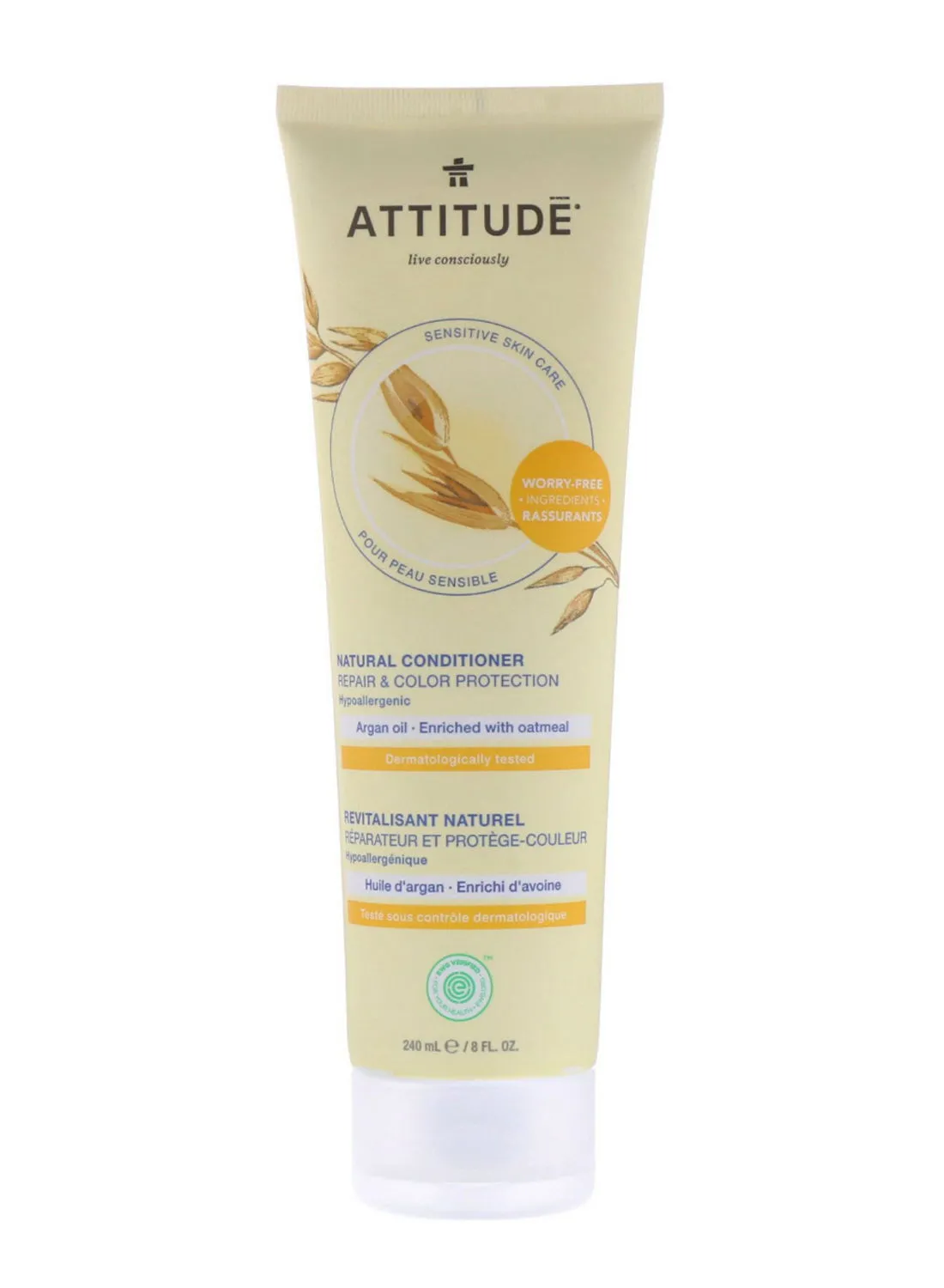 Attitude Repair And Color Protection Natural Conditioner 240ml