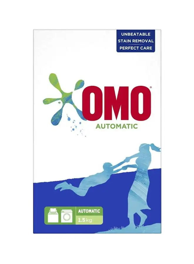 Omo Antibacterial Fabric Solution Wash Laundry Detergent Active Powder Automatic For Washing Machine 1.5kg