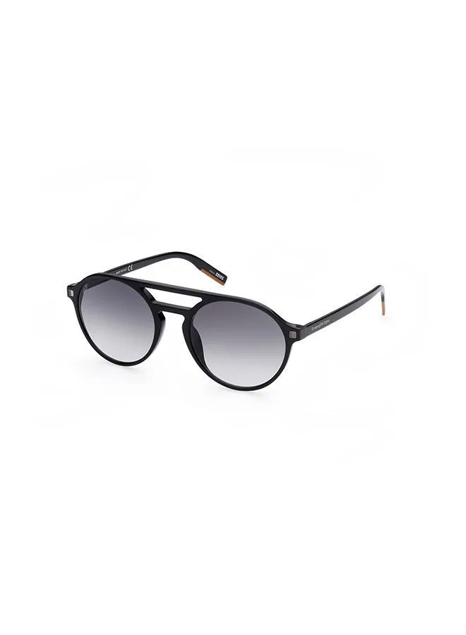 Ermenegildo Zegna Men's Pilot Sunglasses EZ018001B54