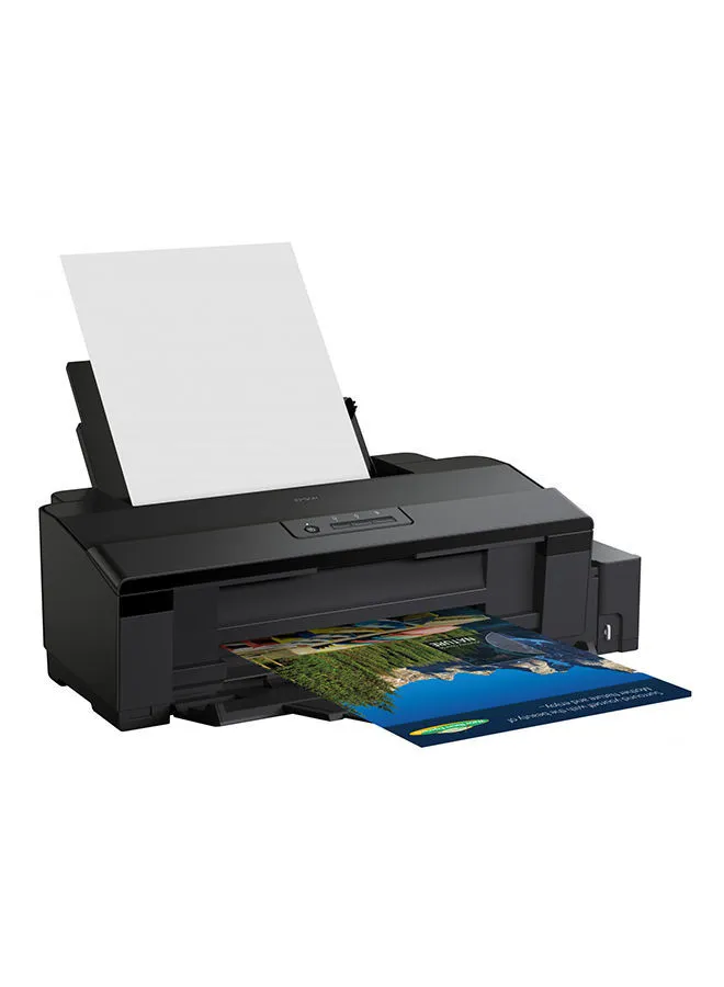 EPSON EcoTank L1800 - طابعة صور بستة ألوان مع نظام خزان الحبر المتكامل من إبسون لطباعة صور عالية الجودة وفعالة من حيث التكلفة - أسود
