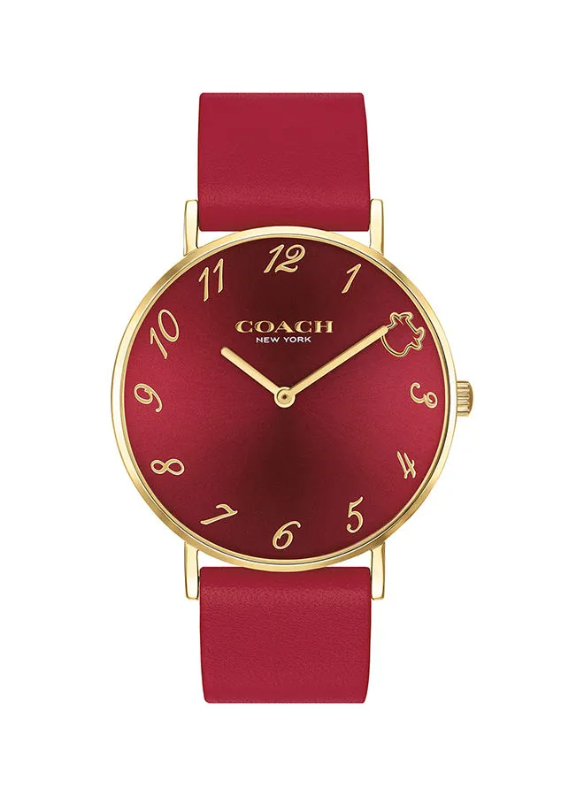 COACH Women's Perry Red Dial Watch 14503722