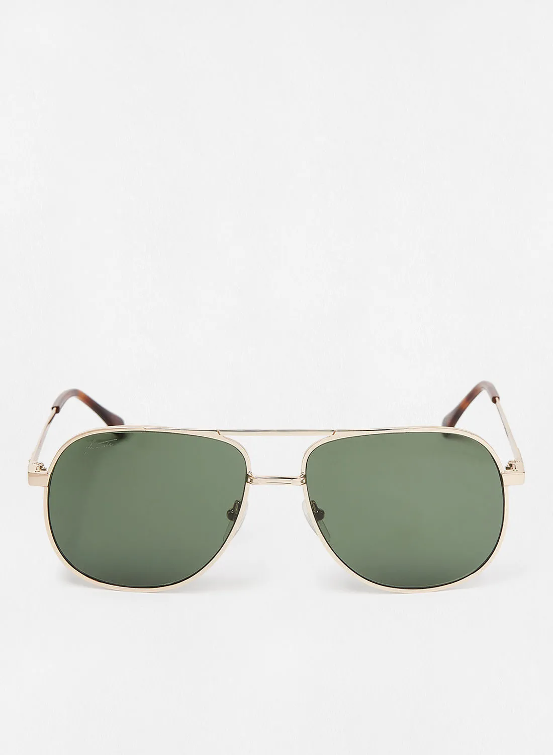 LACOSTE Men's UV Protection Aviator Sunglasses - Lens Size: 60 mm