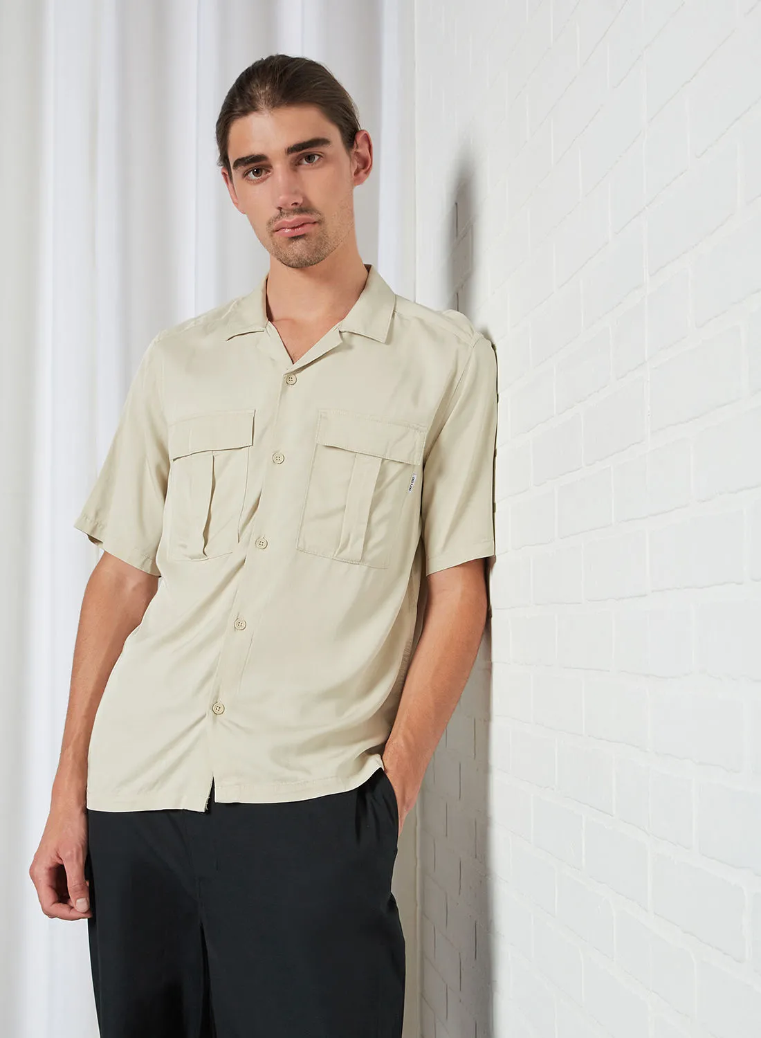 ONLY & SONS Button Down Shirt Pelican