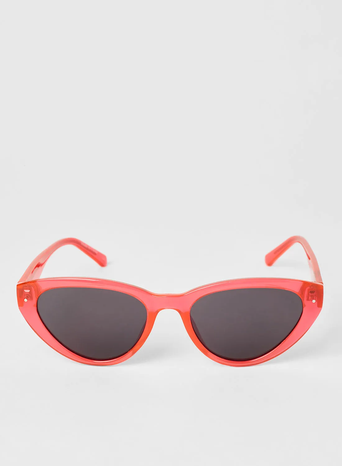 CALVIN KLEIN Women's Full Rimmed Cat-Eye Sunglasses - Lens Size: 54 mm