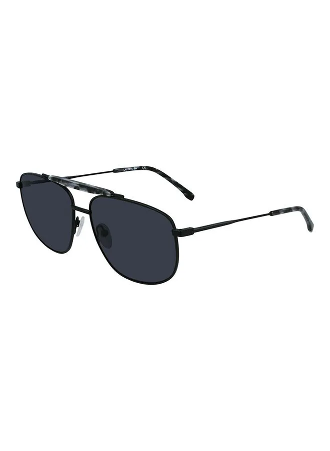 LACOSTE Men's Full Rim Metal Navigator Sunglasses  L246S-002-5915