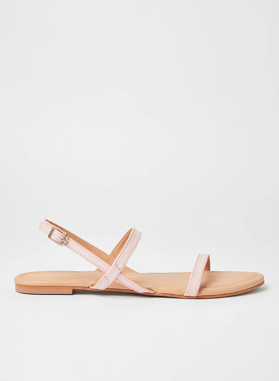 Sivvi x GenM Dual Strap Sandals Pink
