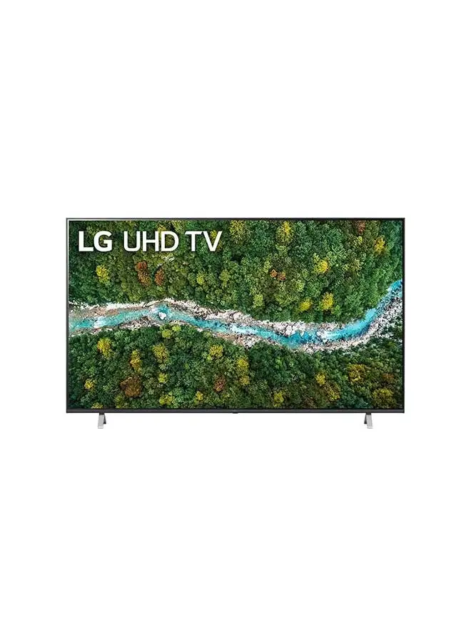 LG UHD 4K TV 70 Inch UP77 Series Cinema Screen Design 4K Active HDR WebOS Smart With ThinQ AI 70UP7750PVB-AMAG Black