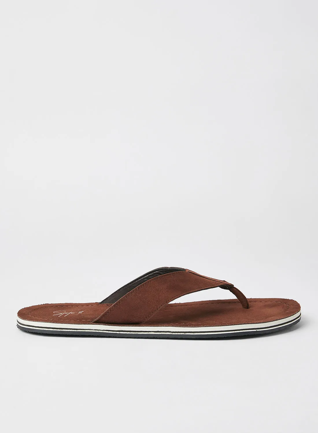 STATE 8 Strappy Flat Sandals Brown