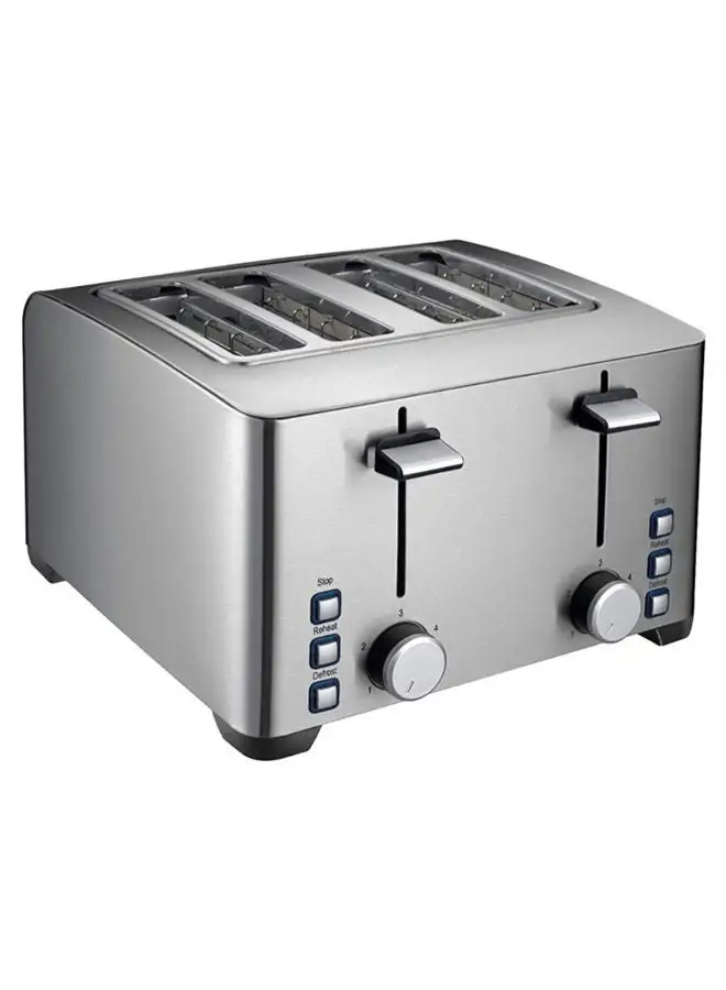 SuperStar 4-Slice Bread Toaster 1500W 1500 W GSS-BT4SS Silver