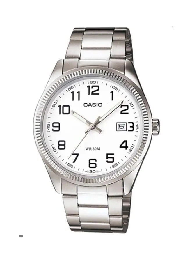 CASIO Men's Stainless Steel Analog Wrist Watch MTP-1302D-7BVDF