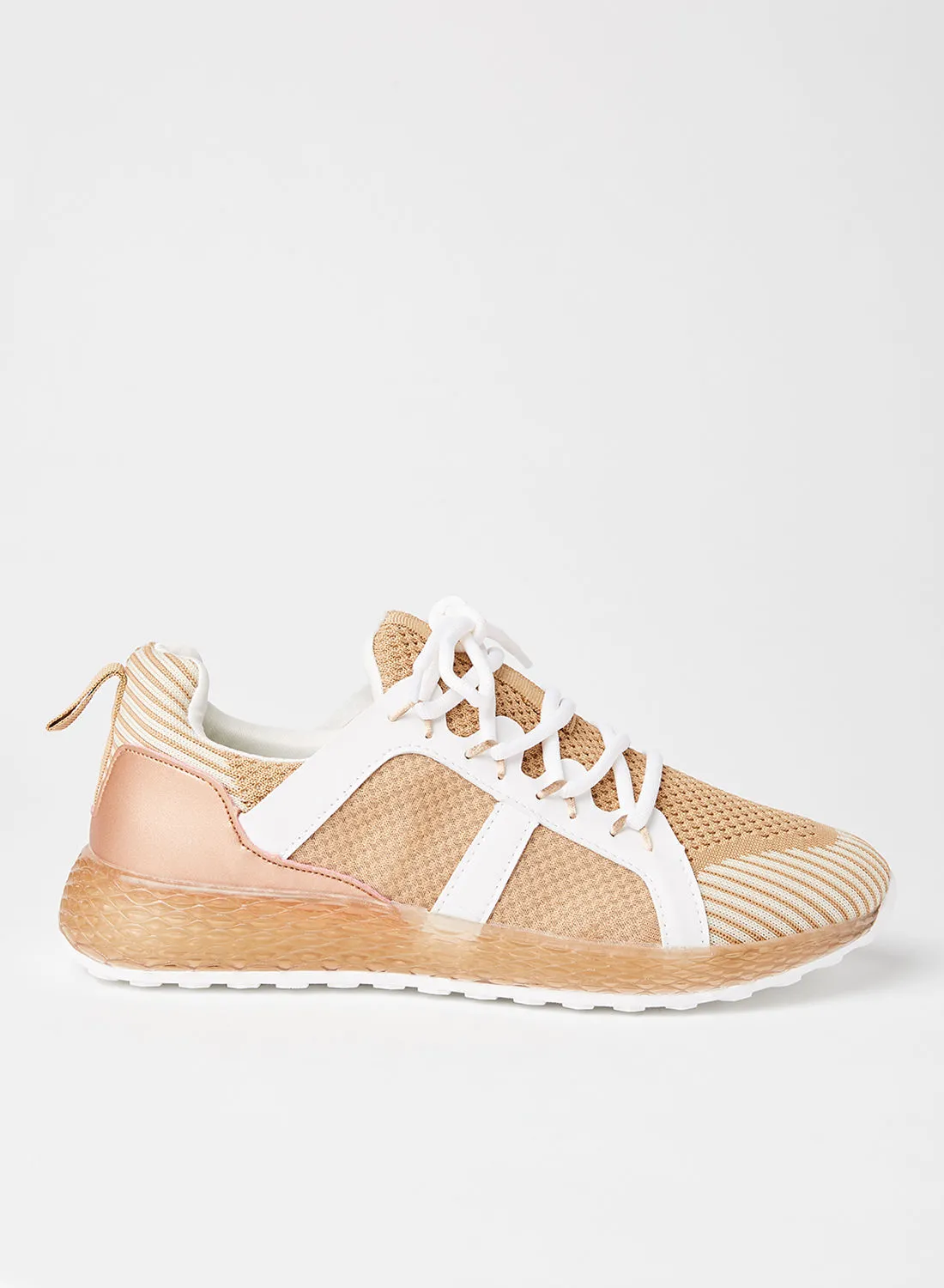 Qupid Tucson Low Top Sneakers Taupe
