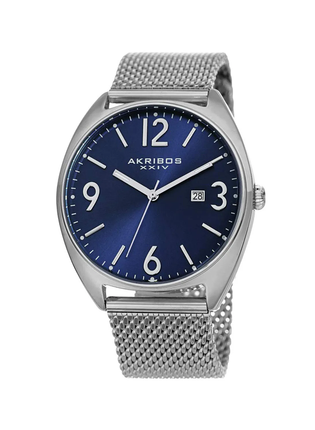 Akribos XXIV Men's Renewed - Stainless Steel Analog Wrist Watch AK1026BU