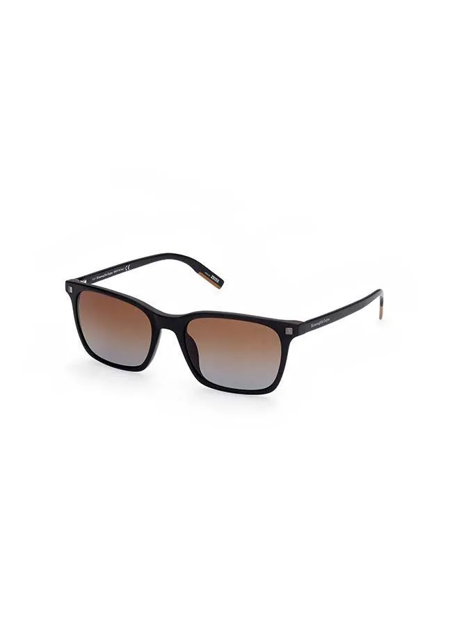 Ermenegildo Zegna Men's Rectangular Sunglasses EZ018102F55