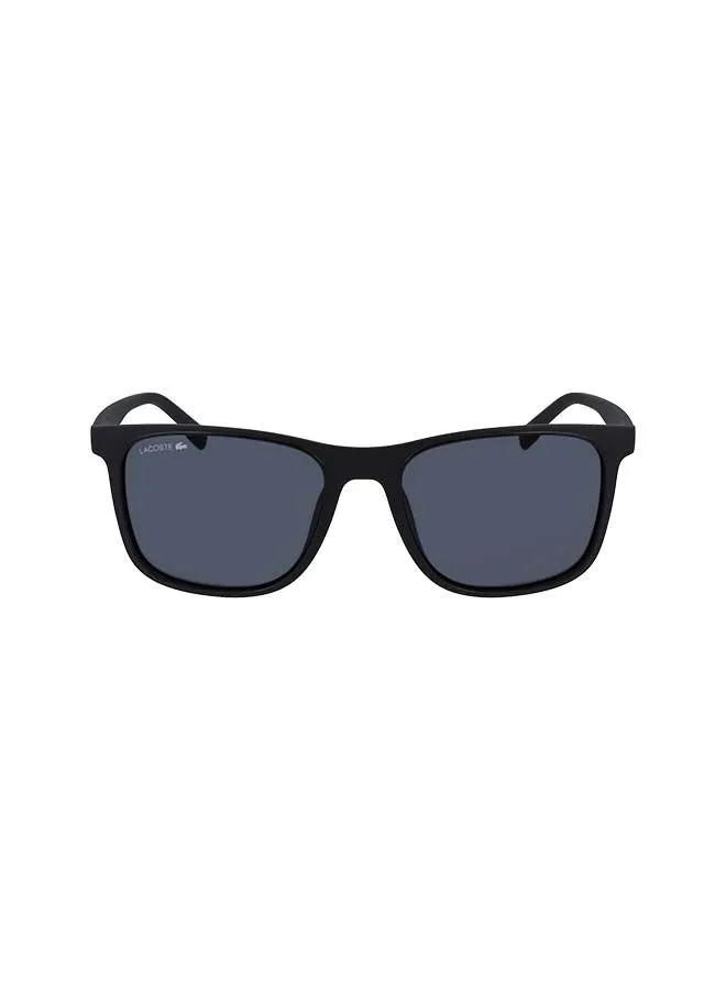 LACOSTE Men's Full Rimmed Modified Rectangular Frame Sunglasses L882S-001 - Lens Size: 55 mm 