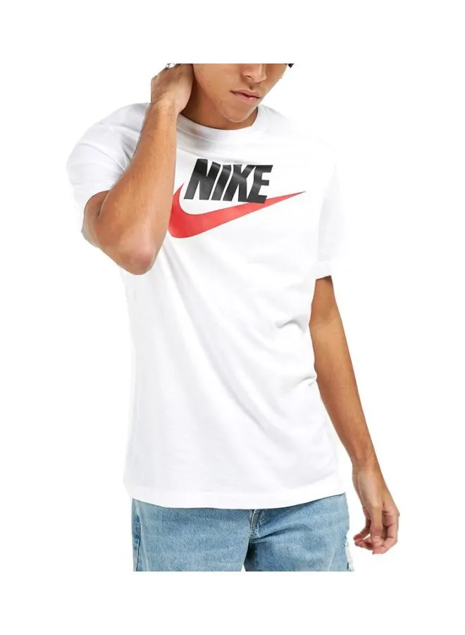 Nike Icon Futura T-Shirt White