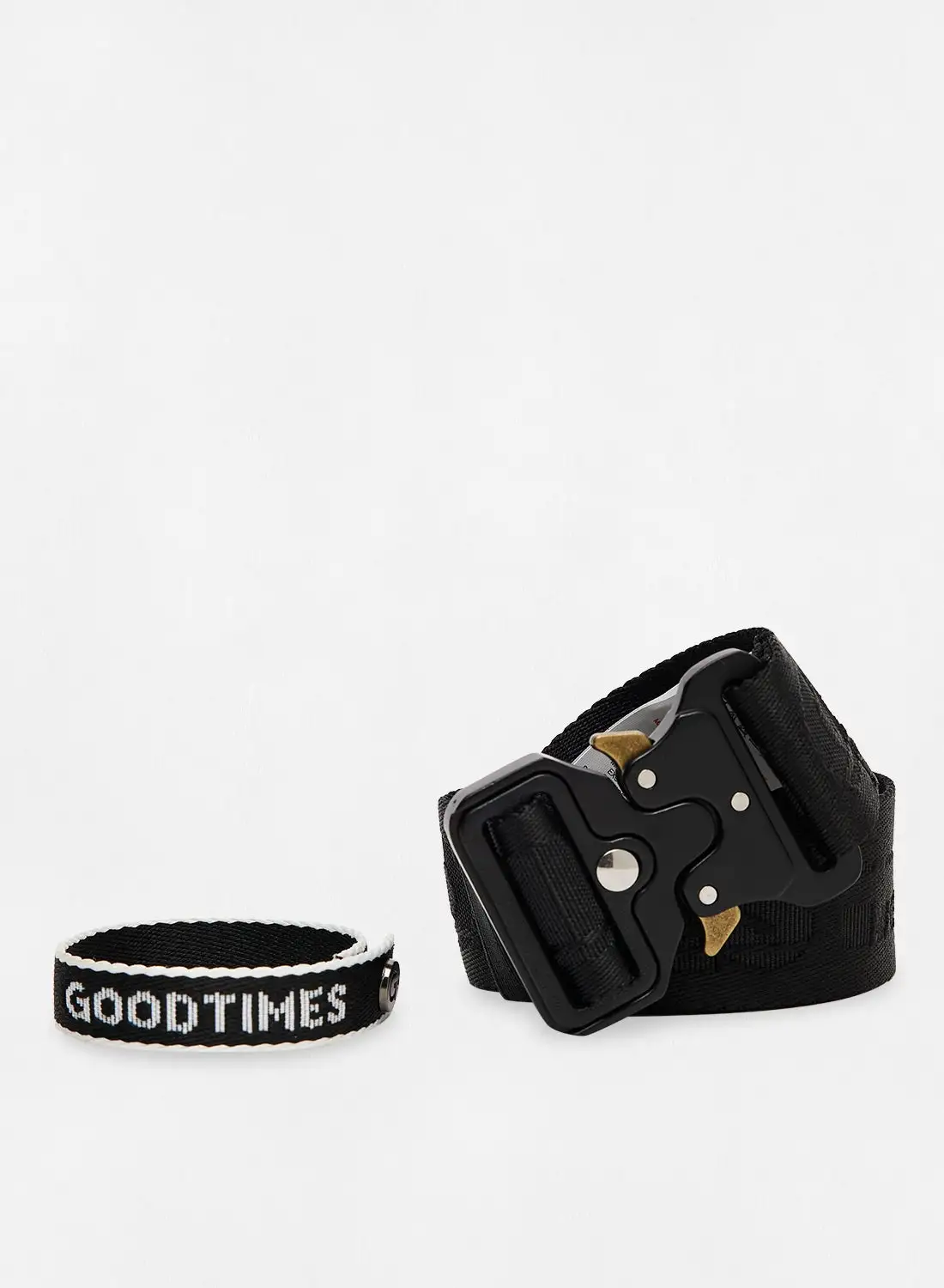 Goodtimes Orion Tech Belt and Bracelet Set Black