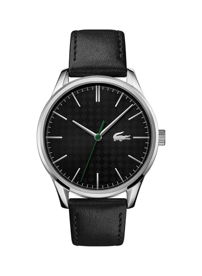 LACOSTE Men's Vienna Leather Analog Wrist Watch 2011047