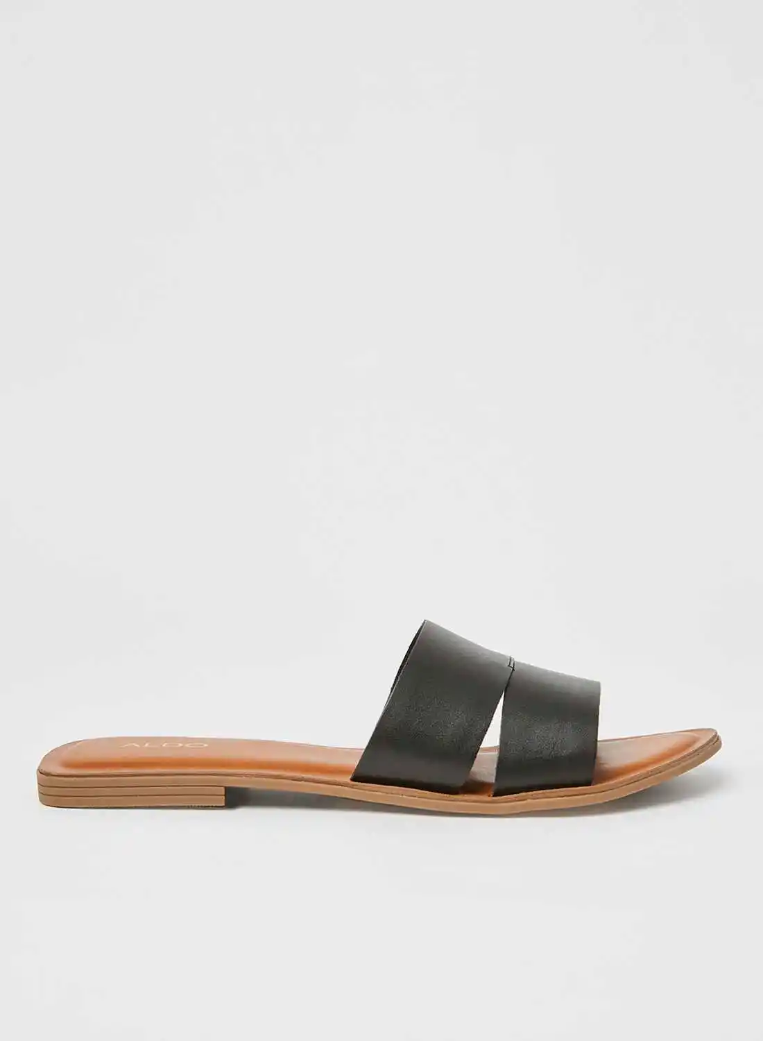 ALDO Andonia Flat Sandals Black