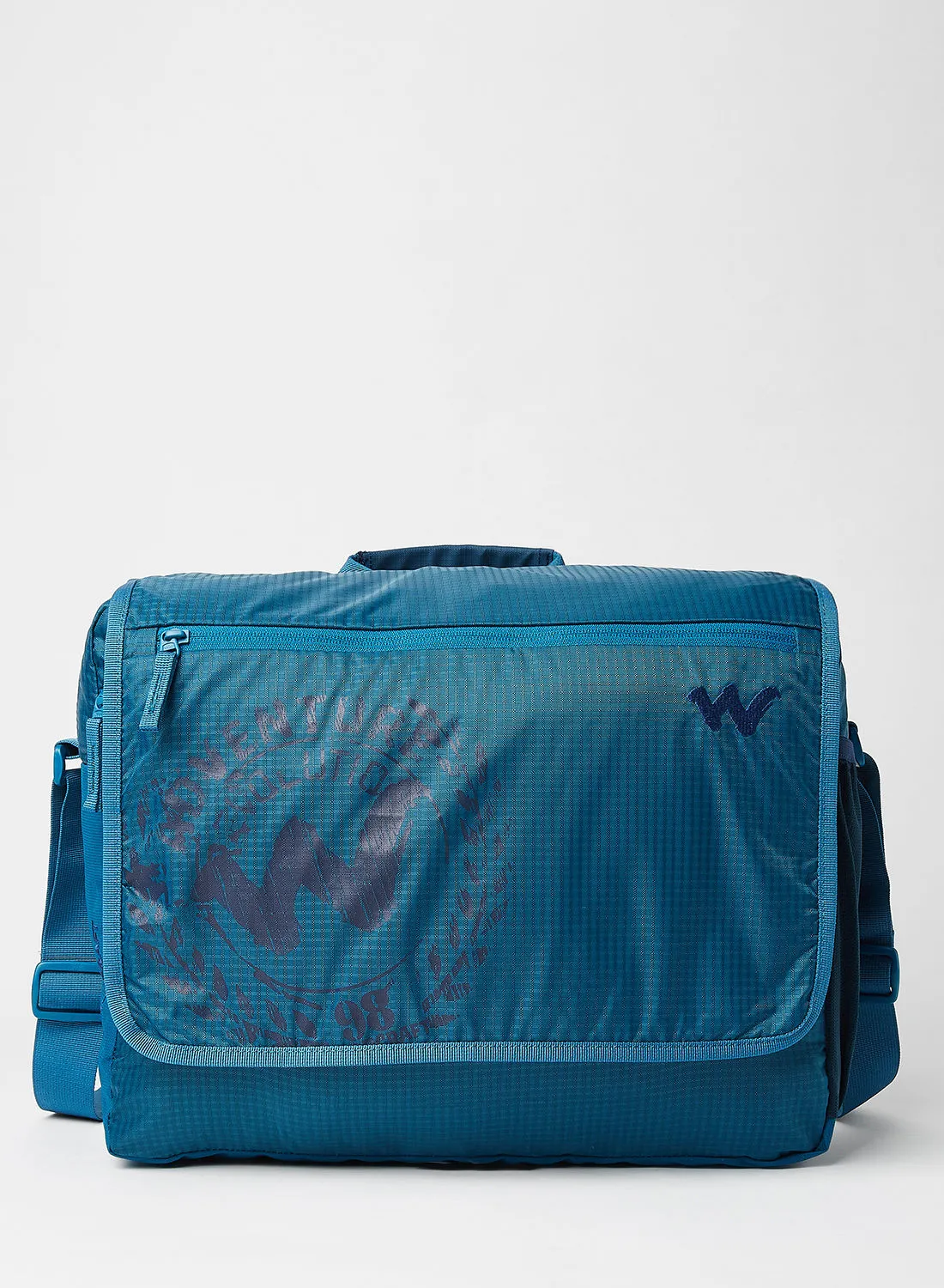 WILDCRAFT Front Flap Crossbody Bag Blue
