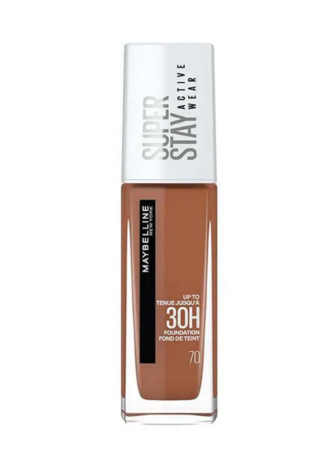 MAYBELLINE NEW YORK Superstay Active Wear Foundation, 70 Cocoa