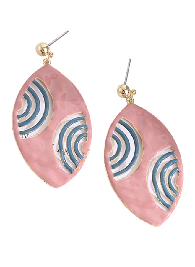 XIMI VOGUE Pink Vacation Dangle Earrings